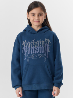 Брюки, худи Mark Formelle 397757/25-36409П-7П-3 синий_печать_3_сл_на_пол_печ_ДЕКОР_СТРАЗЫ - фото 2