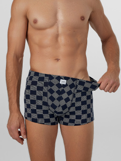 Трусы Mark Formelle 411230/25-4986П-5 клетка_на_глубоком_синем - фото 1