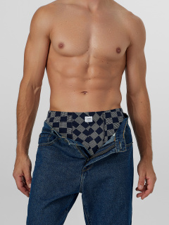 Трусы Mark Formelle 411230/25-4986П-5 клетка_на_глубоком_синем - фото 4