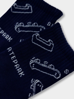 Носки Mark Formelle 444K-2709/B5-24444K т.синий_рис.2709 - фото 4