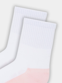 Носки Mark Formelle 444K-3078/B4-25444K белый_розовый_рис.3078 - фото 3