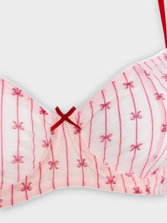 Бюстгальтер Mark Formelle 512486/25-ОБР39331Ц-10 бантики_на_розовом_010.2_Сублимация_полотна - фото 1