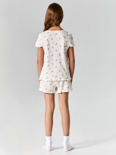 Майка, шорты Mark Formelle 567752/25-39555ПП-1 цветы_на_молочном1 - фото 2
