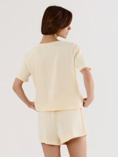 Футболка, шорты Mark Formelle 592536/25-39746ПК-0 сливочное_масло_печать2_3_сл_на_пол_3_сл_на_ПЕР_ЗА - фото 2