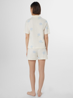 Рубашка, шорты Mark Formelle 592553/25-39639ПП-0 цветы_на_молочном1 - фото 2