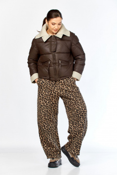 Куртка Shetti 2214 шоколад - фото 4
