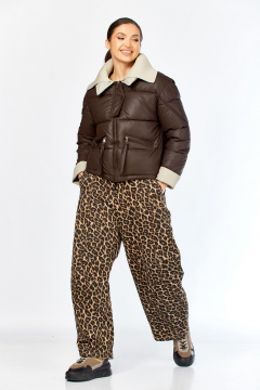 Куртка Shetti 2214 шоколад - фото 3