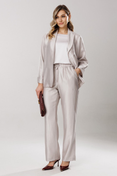 Блуза, брюки, топ Ларс Стиль 1202 бежевый - фото 2