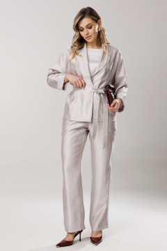 Блуза, брюки, топ Ларс Стиль 1202 бежевый - фото 1