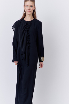 Платье FLAIM 2067.01 черный - фото 2