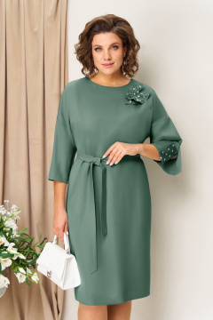 Платье VOLNA 1461 мятно-зеленый - фото 3