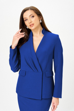 Жакет, юбка LeNata 20303 василек - фото 4