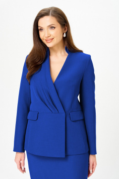 Жакет, юбка LeNata 20303 василек - фото 3