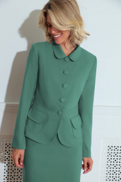 Жакет, юбка LeNata 21212 ментол - фото 2