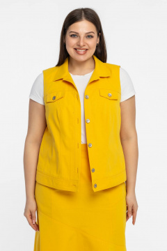 Жилет Avila 0924 желтый - фото 1