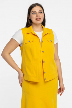 Жилет Avila 0924 желтый - фото 3