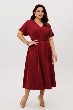 Платье ANIDEN 721-1 бордо - фото 3