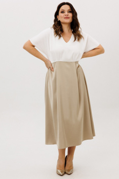 Платье ANIDEN 721-2 бежевый - фото 1