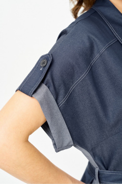 Платье DaLi 7039 джинс - фото 4