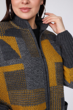 Кардиган BONADI 1865 горчица - фото 5