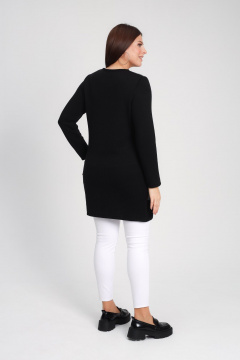 Туника BONADI 1899 черный-лиловый - фото 2