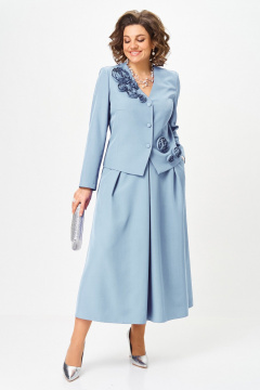 Жакет, юбка Lady Secret 25105 голубой - фото 2
