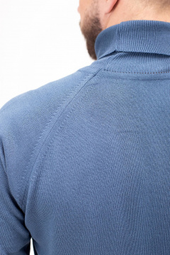 Мужской прямой свитер реглан с отложным воротником Полесье С3070-17 7С1581-Д43 170,176 габардин - фото 5