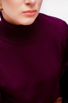 Свитер Полесье С3433-17 7С1582-Д43 170,176 т.лиловый - фото 2