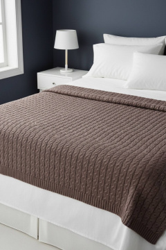 Плед Полесье С7103-23 3С3245-Д43  темная_пудра - фото 1