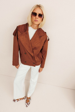 Куртка KOKOdea 10001 коричневый - фото 3