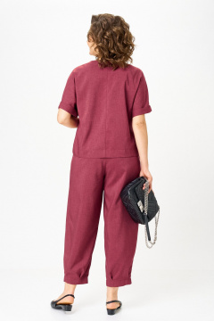Брюки, жакет Michel chic 1337/1 рубин - фото 5