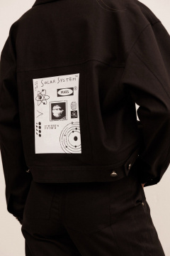 Брюки, жакет KOKOdea 30016 чёрный - фото 5