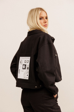 Брюки, жакет KOKOdea 30016 чёрный - фото 4