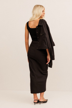 Юбка KOKOdea 40007.1 чёрный - фото 2