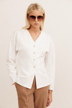 Жакет KOKOdea 80009 молочный - фото 1