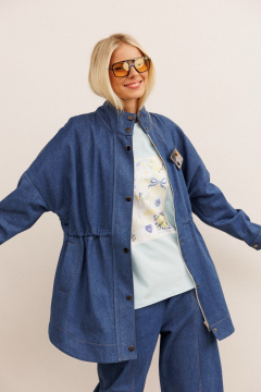 Жакет KOKOdea 80010 синий - фото 4