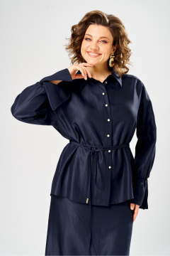 Блуза, юбка Bonna Image 1035/3 синий - фото 2