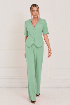 Брюки, жакет Golden Valley 6711 зеленый - фото 1