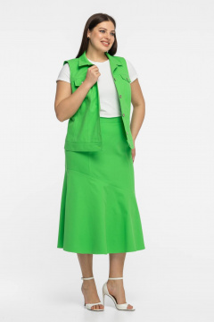 Юбка Avila 0980 зеленый - фото 2