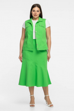 Юбка Avila 0980 зеленый - фото 1