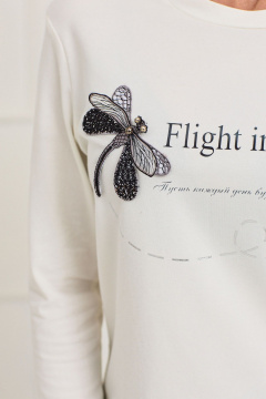 Блуза Golden Valley 2362 молочный - фото 3