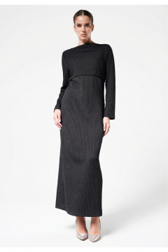 Платье Erika 7419 черный - фото 4