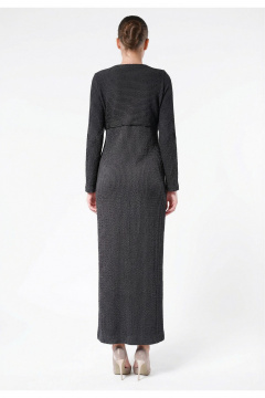 Платье Erika 7419 черный - фото 3