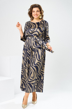 Блуза, брюки Romanovich Style 2-2704Д разводы - фото 1