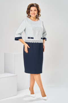 Платье Romanovich Style 1-2851 голубой - фото 2