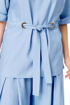 Блуза, брюки VI ORO VR-1267 голубой - фото 5