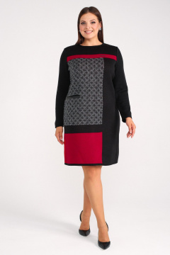 Платье BONADI 2003 вишневый - фото 4