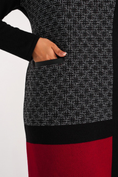 Платье BONADI 2003 вишневый - фото 2