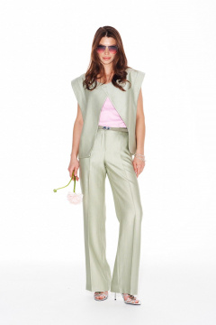 Брюки ELLETTO LIFE 2389 зеленый - фото 1