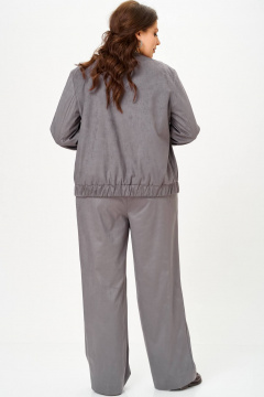 Бомбер, брюки SOVA 11312 серый - фото 3